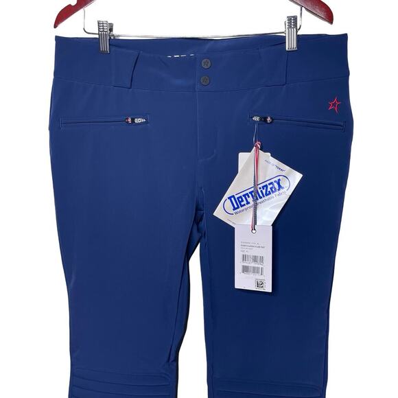NWT Perfect Moment Navy Blue Aurora Flare Ski Pants sz XL - Picture 5 of 10
